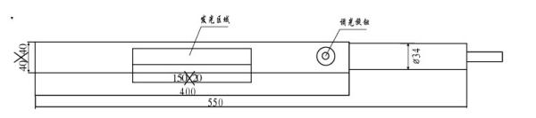 便携式交流测试棒尺寸图